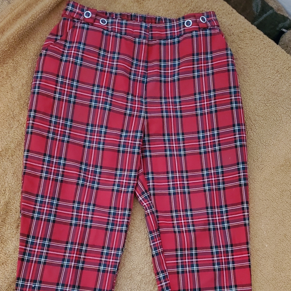 NEXT Tartan Plaid Pants, UK